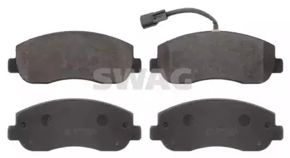 Комплект тормозных колодок, дисковый тормоз SWAG купить